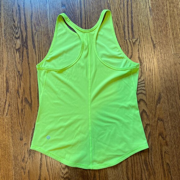 Lululemon Ribbed Racerback Tank Top, Size 8 - Picture 2 of 5